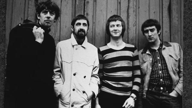 From left to right: John Mayall, Hughie Flint, Eric Clapton and John McVie (AFP photo)