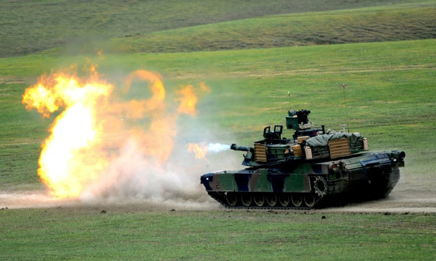 Taiwan has said M1A2 Abrams battle tanks would greatly enhanced its defensive capabilities (AFP photo)