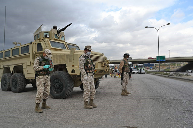 Under Defence Order 2 issued on Friday by Prime Minister Omar Razzaz, people are prohibited from movement in all parts of the Kingdom as of 7am on Saturday, March 21, until further notice (Photo by Amjad Ghsoun)