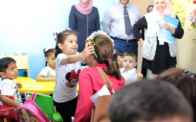 Activists and local organisations on Tuesday called on the government to allow the daycare sector and other childcare facilities to return to work to ensure women’s continued active participation in the labour market (Photo courtesy of UNICEF Jordan website)