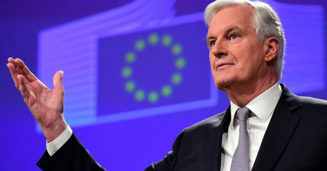 Michel Barnier, chief negotiator for the preparation and conduct of the negotiations with the United Kingdom, gives a press conference at the European Commission on December 6, 2016 in Brussels (AFP photo)