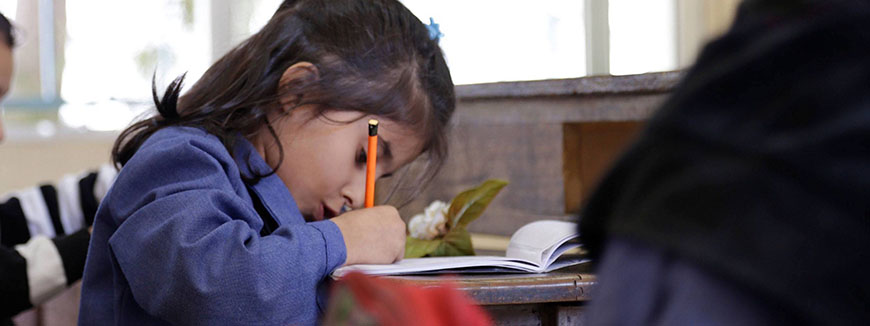 The Education Ministry is working to address any shortcomings in students’ learning as the current educational semester continues (Photo courtesy of Education Ministry)