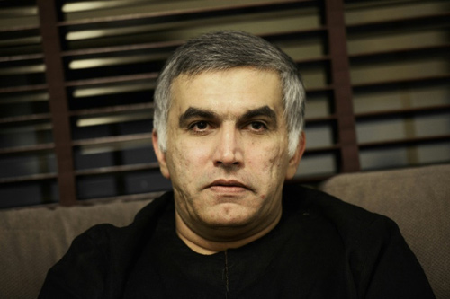 Nabeel Rajab, photographed on November 2, 2014, lost his appeal on Monday against five- year prison sentence (AFP photo)