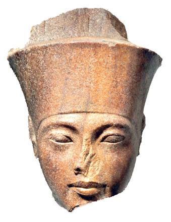 Tutankhamun is thought to have become a pharaoh at the age of nine and to have died about 10 years later (AFP photo)