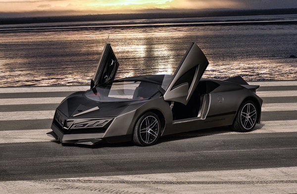 800HP Elibriea concept debuts at Qatar Motor Show (Photo courtesy of Elibriea)