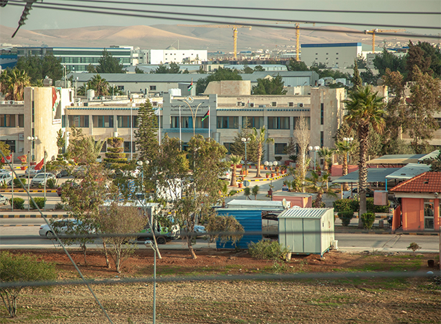 A view of Al Hassan Industrial Estate in Irbid Governorate (Photo courtesy of Jordan Industrial Estates Corporation)