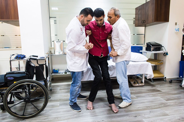 The Sir Bobby Charlton Centre aims to support and coordinate physical and mental rehabilitation for civilian victims of conflict  (Photo by Lindsey Leger)