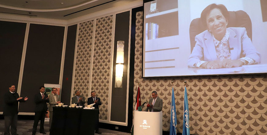 Under the patronage of HRH Princess Basma, the Food and Agriculture Organisation of the United Nations on Thursday held a ceremony to mark World Food Day (Petra photo)