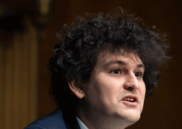 In this file photo taken on February 9, 2022, Samuel Bankman-Fried, founder and CEO of FTX, testifies during a Senate Committee (AFP photo)