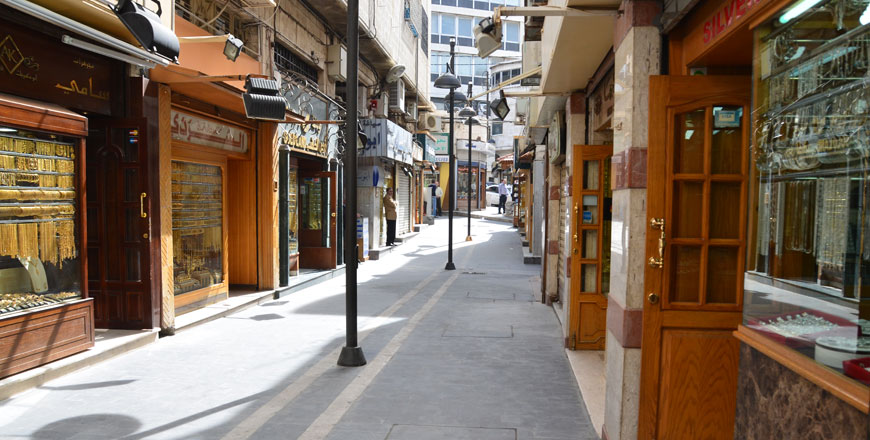 Sales of gold in Jordan stood at JD20 million last July, and jewellers expect the figure to soar this year (Photo by Muath Freij)