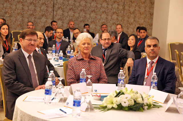 HRH Princess Muna attends a reception by the Syrian American Medical Society to honour the princess' contributions to global health on Saturday (Petra photo)