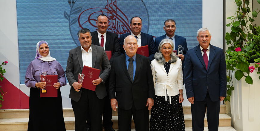 HRH Prince El Hassan, chairman of the Higher Council for Science and Technology, on Thursday honours the winners of the 2025 Hassan bin Talal Award for Scientific Excellence (Petra photo)