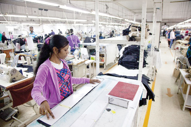 'The incidence of forced labour in the production of garments in Jordan has been significantly reduced,' according to a US Department of Labour report (Photo courtesy of International Labour Organisation)