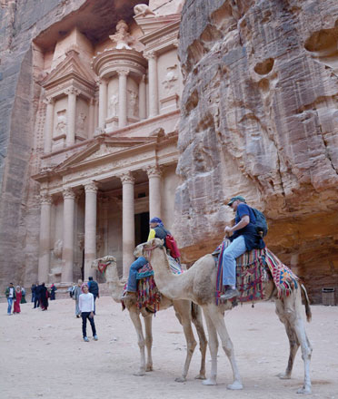 People of Petra are keen to cooperate with authorities and organisations to end mistreatment of animals, a local community representative said (Photo by Amjad Ghsoun)
