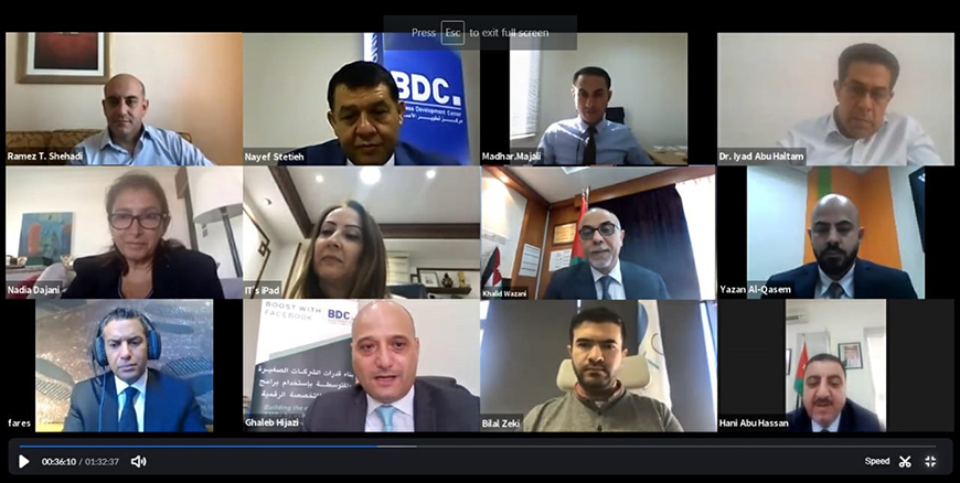 Facebook, in partnership with the Jordan-based Business Development Centre (BDC), on Wednesday announced the launch of ‘Boost with Facebook’ programme (Photo courtesy of BDC)
