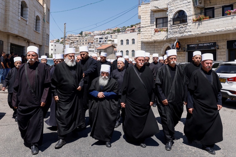 The Druze, who are spread across Syria, Lebanon and Israel, are an esoteric Islamic sect that branched out of Ismaili Shiism (AFP photo)