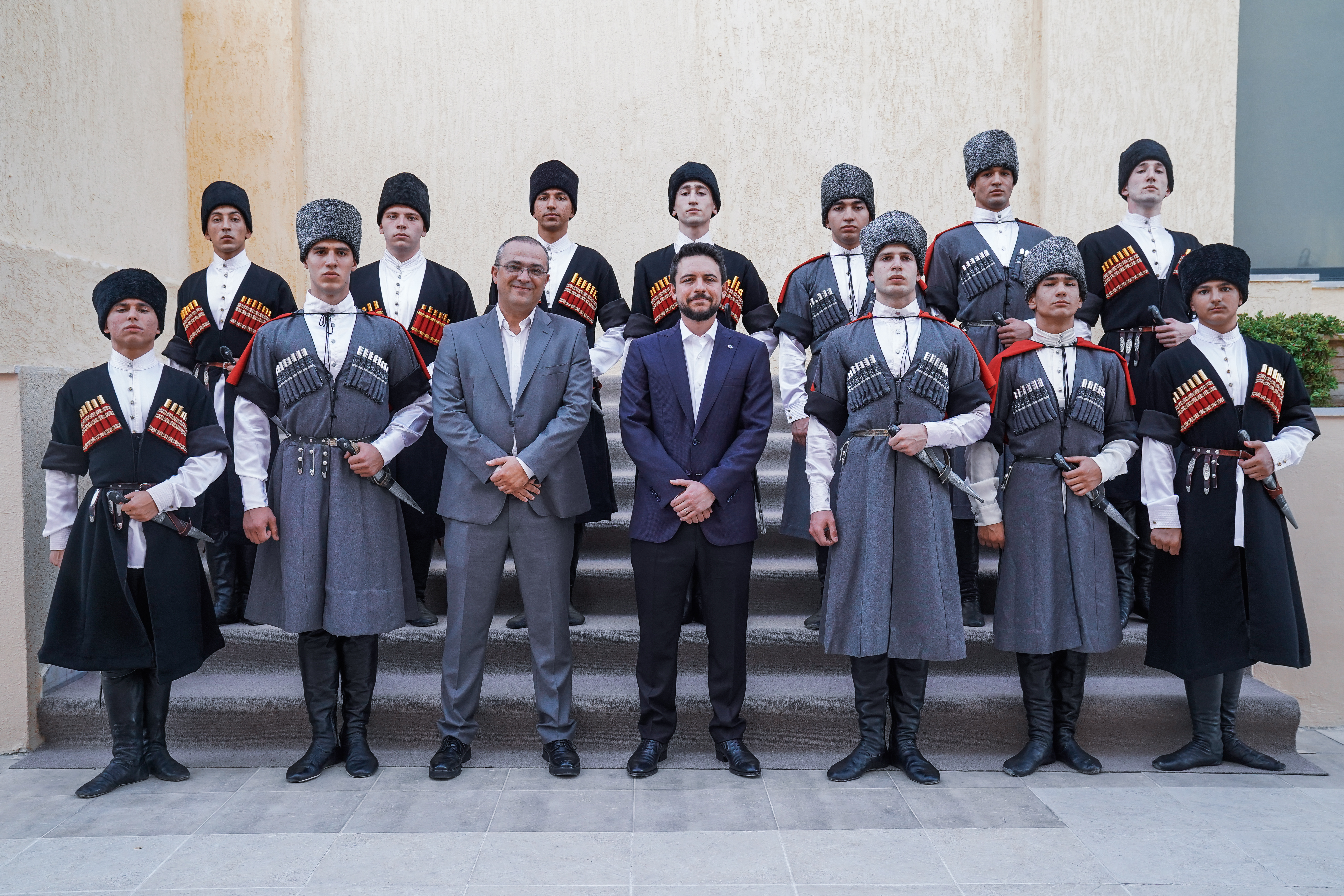 HRH Crown Prince Hussein, the Regent, on attends on Wednesday  Al Ahli Club ceremony marking its 80th anniversary (Photo courtesy of Royal Court)