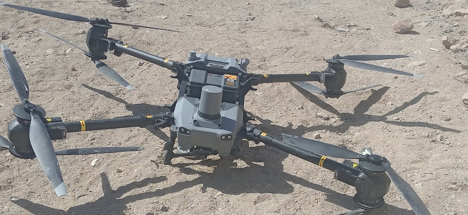 The Southern Military Zone on Tuesday intercepts a drone attempting to breach Jordanian territory