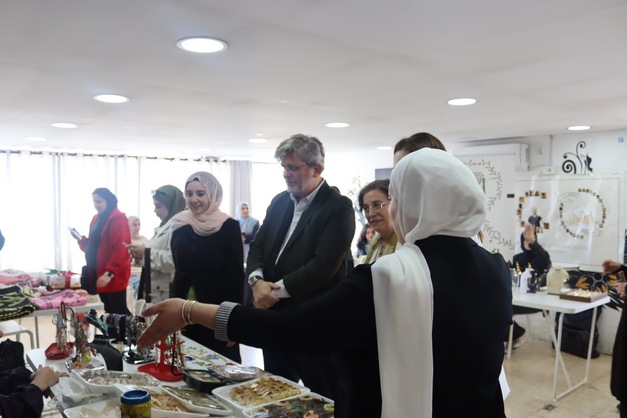 On the occasion of International Women's Day (IWD), the Spanish embassy, the Spanish Cooperation Office AECID, and the Platform of Spanish NGOs in Jordan organised a special event in Zarqa to underscore the significance of IWD and its alignment with the Spanish cooperation’s goals in Jordan.