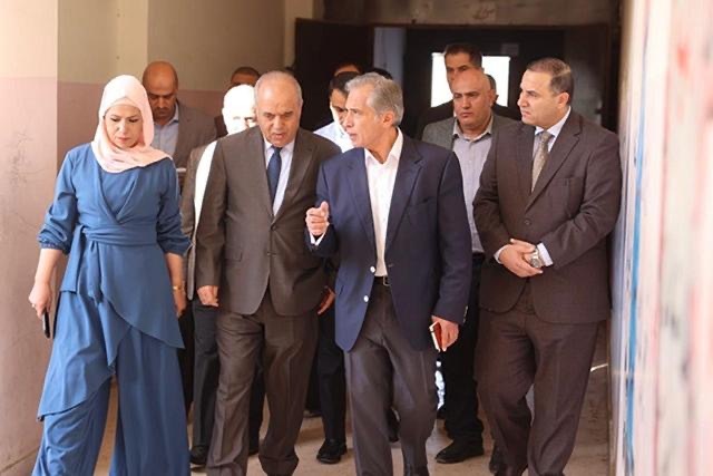 Prime Minister Jafar Hassan during a field visit on October 28, 2024 to eight public institutions in the Zarqa's Russeifeh district as part of his ongoing visits to governorates  (JT file)