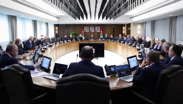 Prime Minister Jafar Hassan on Sunday chairs a Cabinet session, where amendments to Penal Code were approved (Photo courtesy of Prime Ministry)