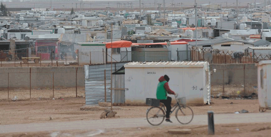 A view of the Zaatari camp for Syrian refugees, some 90km northeast of Amman (JT file photo)