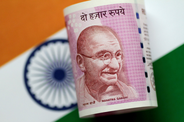 An India Rupee note is seen in this illustration photo, on June 1, 2017 (Reuters file photo)