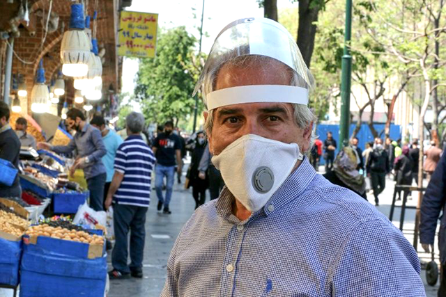 Iran is letting more businesses reopen even amid a slight uptick in the number of deaths from coronavirus as officials say the battered economy cannot remain shuttered (AFP photo)