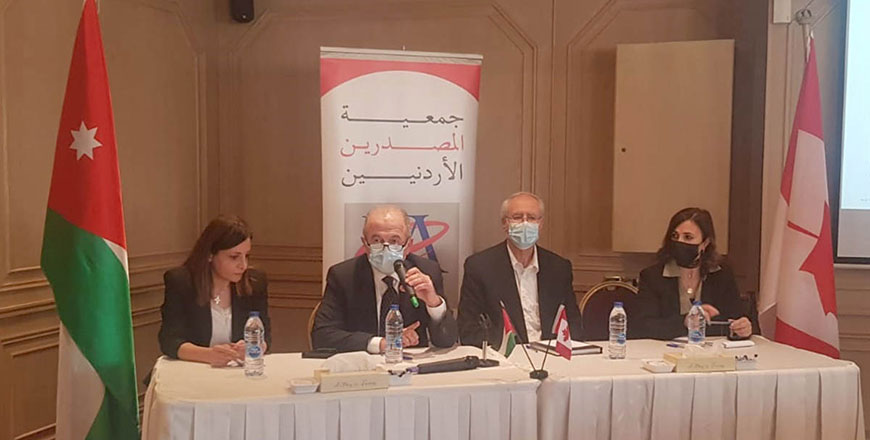 Panelists during the closing ceremony of a JEA training workshop on Saturday (Petra photo)
