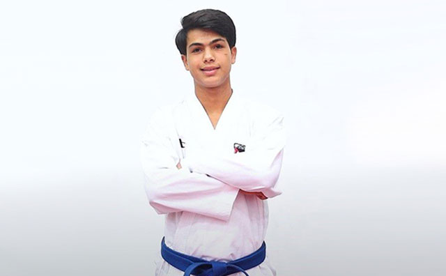 Jordan’s Karate ace Abdullah Hammad (Photo courtesy of Jordan Olympic Committee News Service)