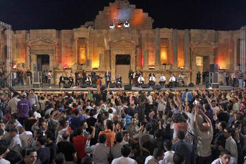 Jerash festival is an annual celebration of local, Arab and international culture during  the summer (JT file photo)