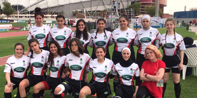 Jordan Rugby women’s team (Photo courtesy of Jordan Rugby)
