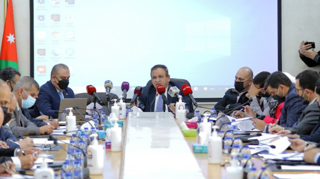 MP Mohammed Saudi chairs Lower House Financial Committee meeting on Wednesday (Petra photo)
