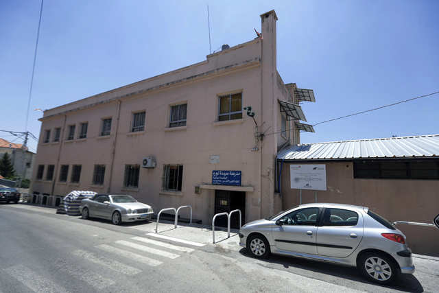 This photo taken on June 30 shows the building of the Our Lady of Lourdes school in the Lebanese city of Zahle, in the central Bekaa region  (AFP photo)