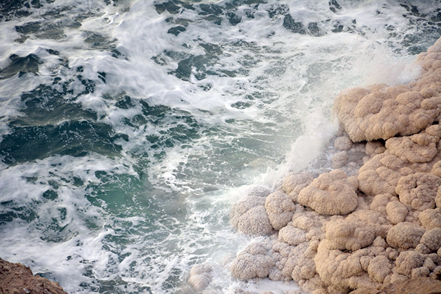 The water levels of the Dead Sea are decreasing between 1 and 1.5 metres annually, according to an expert (Photo by Amjad Ghsoun)