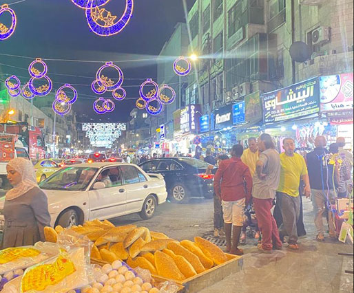 With Eid Al Fitr just around the corner, shop owners in downtown Amman witness a surge in sales (Photo by Maria Weldali)