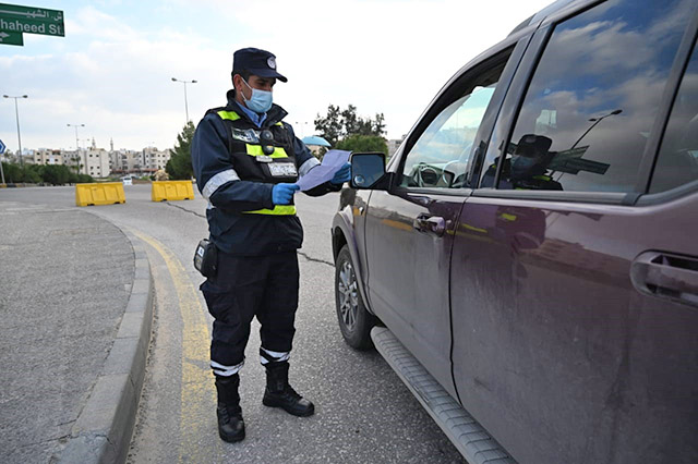 Jordan has asked China for five million masks, while local production has lately been reaching 30,000 masks per day, Health Minister Saad Jaber said on Sunday (Photo by Amjad Ghsoun)