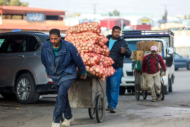 Essential foodstuff are available in ‘sufficient quantities’ in the local market, according to Chairman of the Jordan Chamber of Commerce Khalil Hajj Tawfiq (Photo by Osama Aqarbeh)