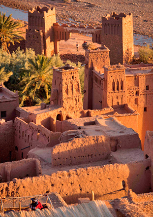 This photo taken on January 27 shows a view of the Kasbah (ancient fortress) of Ait-Ben-Haddou, where scenes depicting the fictional city of Yunkai from the hit HBO television series ‘Game of Thrones’ were filmed, about 32 kilometres northwest of the city of Ouarzazate south of Morocco’s High Atlas Mountains (AFP photo)