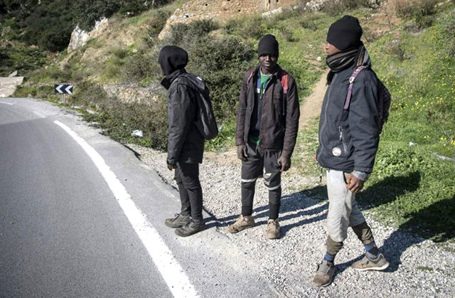 At the gates of Europe, Morocco has long been a transit point for migrants from Africa looking to make the journey across the Mediterranean (AFP photo)