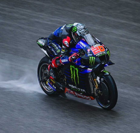 Frenchman Fabio Quartararo has made a habit of winning with bikes on which others struggle  (AFP photo)