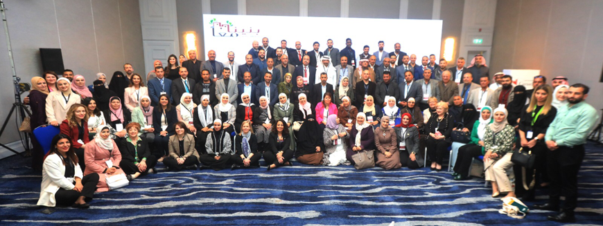 Participants pose for a photo during the conclusion of  the Jordan Municipal Support Project (Photo courtesy of organisers)