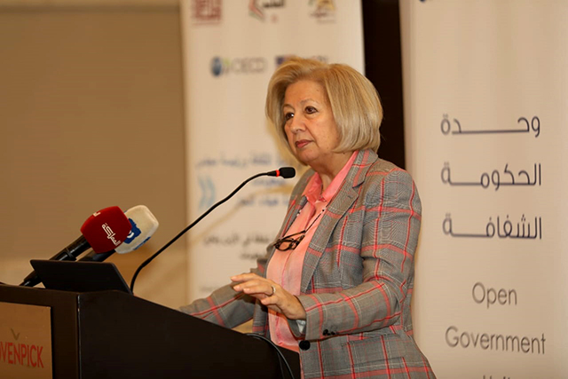 Minister of Culture and President of the Information Council Haifa Al Najjar