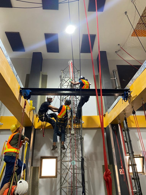 POLYGON is the first non-profit work-at-height training centre in Jordan (Photo courtesy of Ghanem Ghunaim)