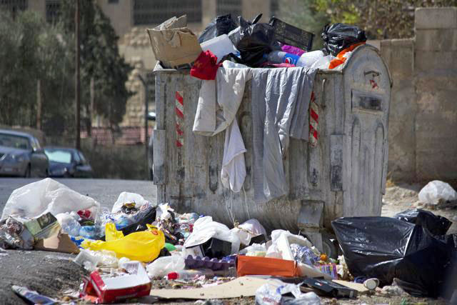 Less than 17.7 per cent of people in Jordan recycle on a regular basis, and only around 3.8 per cent recycle on a daily basis, according to IPSOS Group, a global market research and a consulting firm (JT file photo)