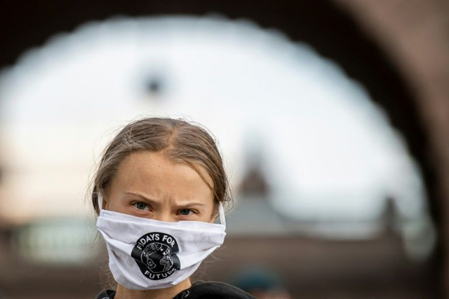 Greta Thunberg was the bookies' favourite last year (AFP photo)