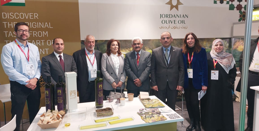 Six Jordanian companies participated in the 10th World Olive Oil Exhibition 2023 in Madrid, with the support of the Centre for the Promotion of Imports at the Dutch Ministry of Foreign Affairs (Petra photo)