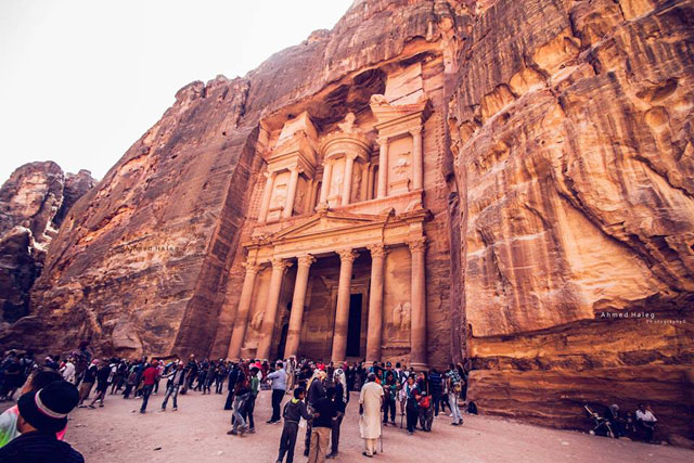 Petra’s treasures are only partly tapped but the ancient city is not a priority for authorities in terms of new excavations   (Photo courtesy of Ahmed Haleg)