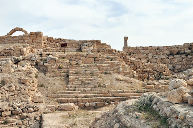 The entrance to the Hisban Citadel (Photo courtesy of The University of Bonn)