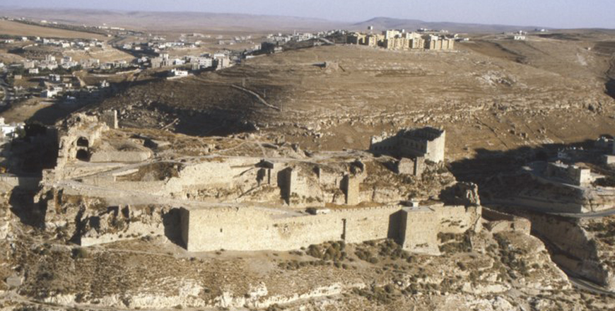 A southern stronghold Karak was an administrative centre of Ayyubid and Mamluk state  (Photo courtesy of ACOR/ Collection of Rami Khouri)